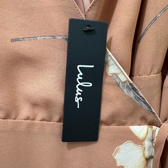 Lulus Floral Sleeveless Wrap Maxi Dress Size M Boho Romantic Sundress Wedding - Picture 9 of 13